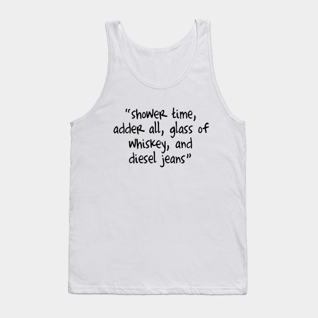 Glass of whiskey Tank Top by Dhynzz